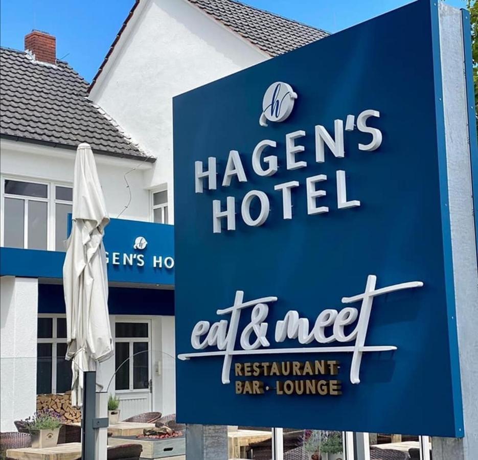 Hagen'S Hotel "Eat & Meet" Restaurant Bar Lounge هارن المظهر الخارجي الصورة